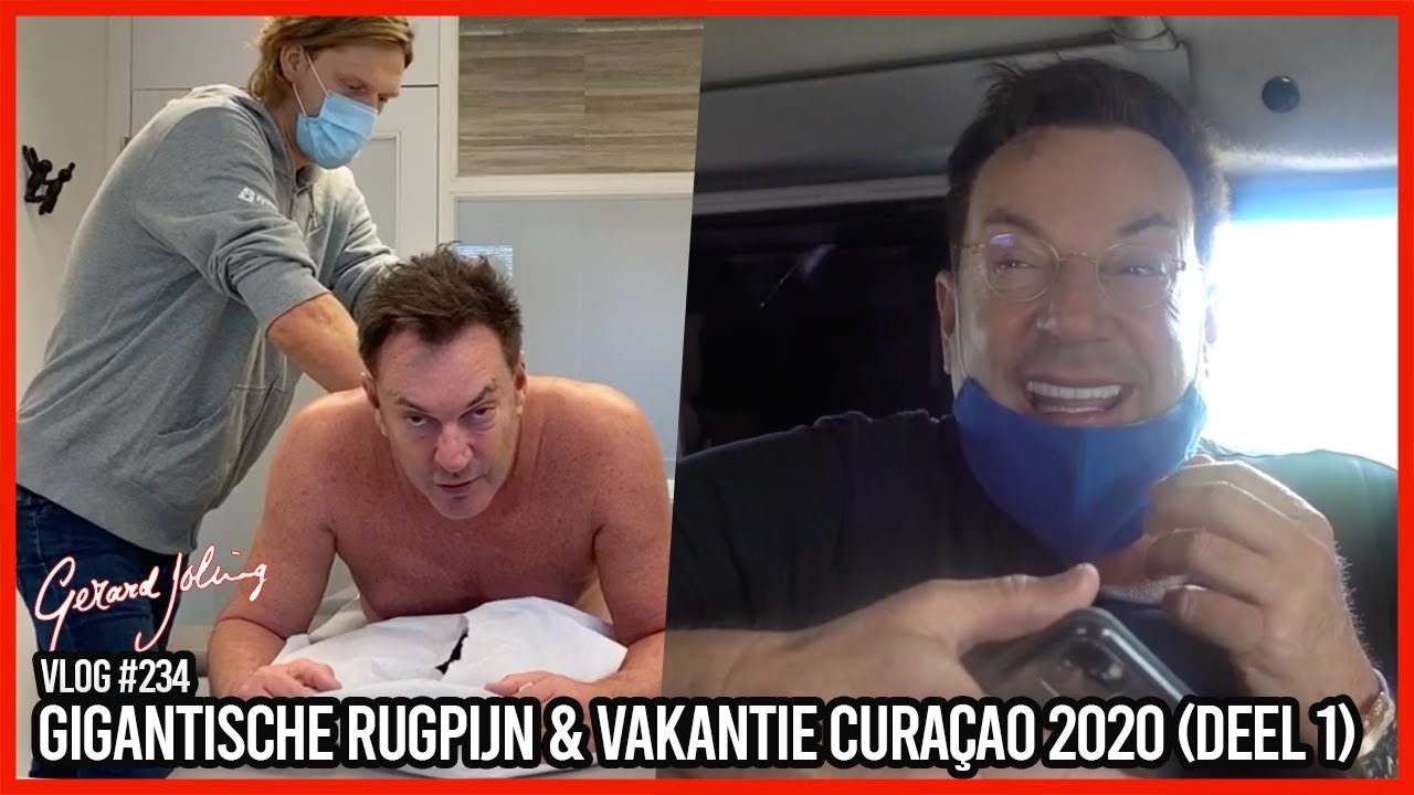 GIGANTISCHE RUGPIJN & VAKANTIE CURAÇAO 2020 (DEEL 1) - GERARD JOLING - VLOG #234