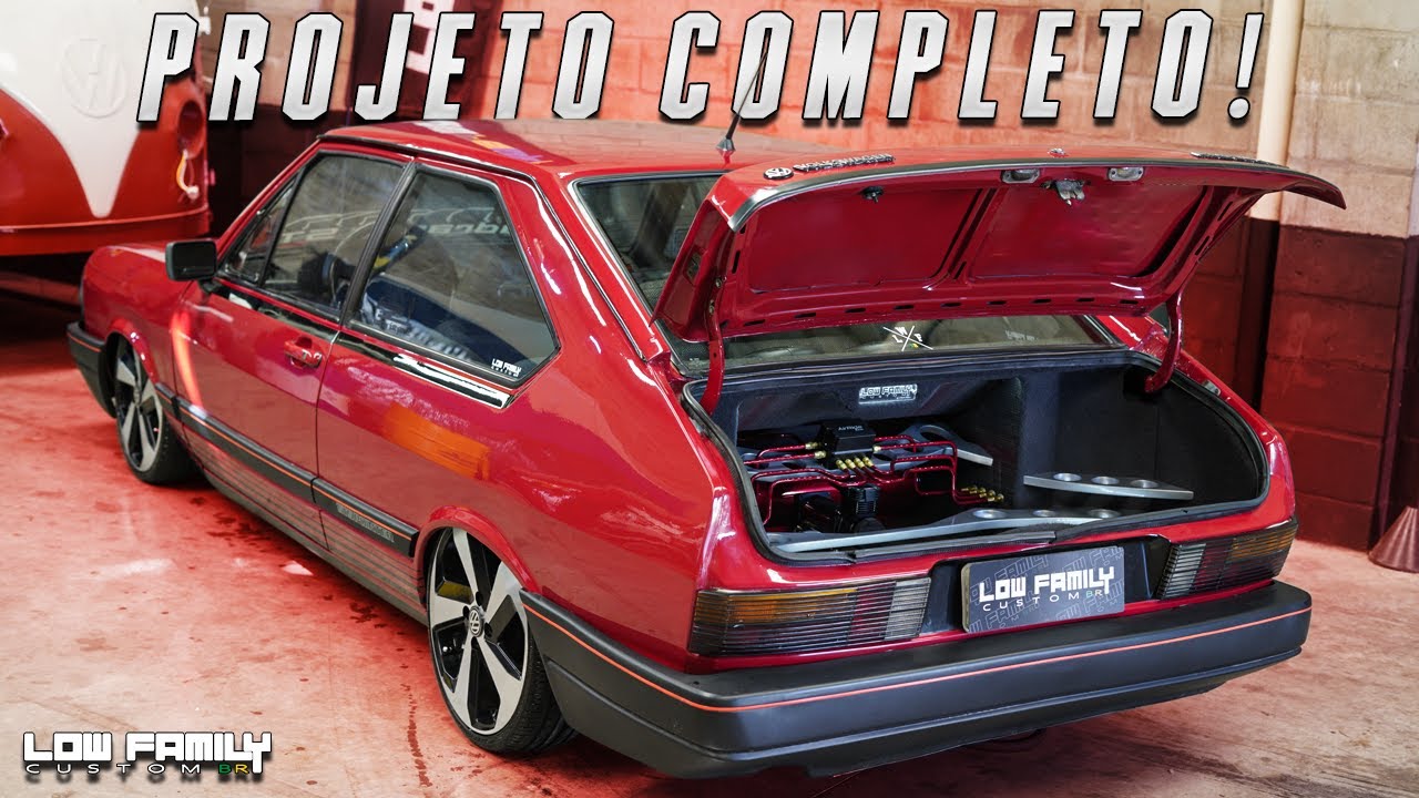 SUSPENSÃO A AR COM HARDLINE NO VW PASSAT GTS POINTER ! TBT DA LOW #01 [ LOW FAMILY CUSTOM BR ]