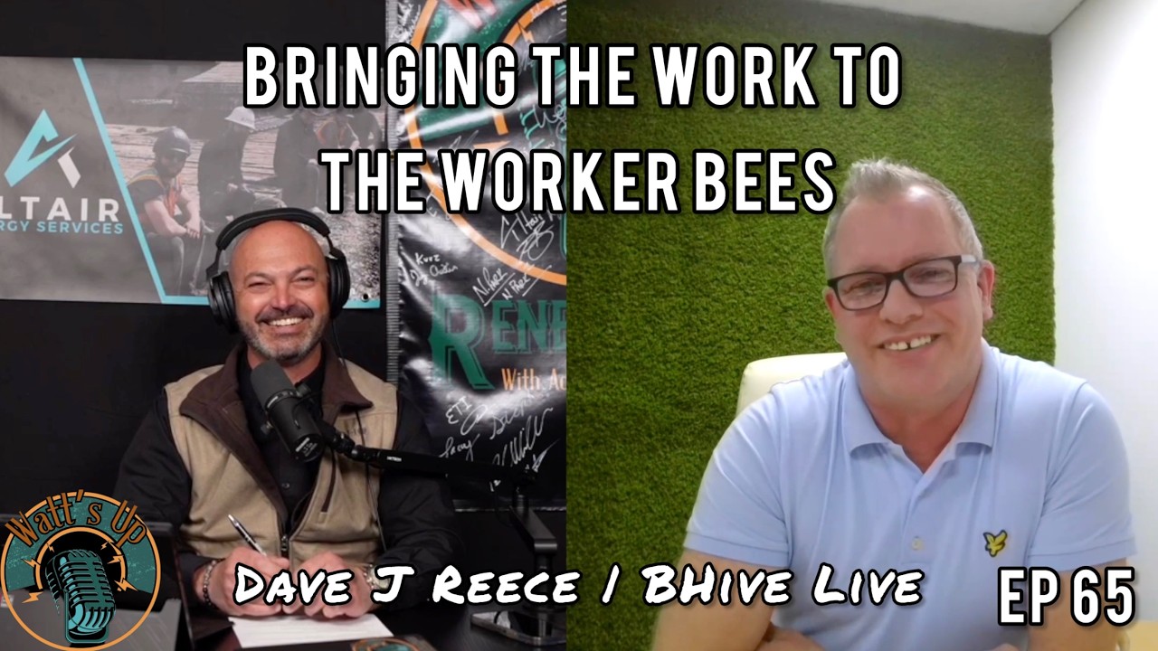 EP 65 - Dave J Reece | BHive Live | Bringing The Work To The Worker Bees