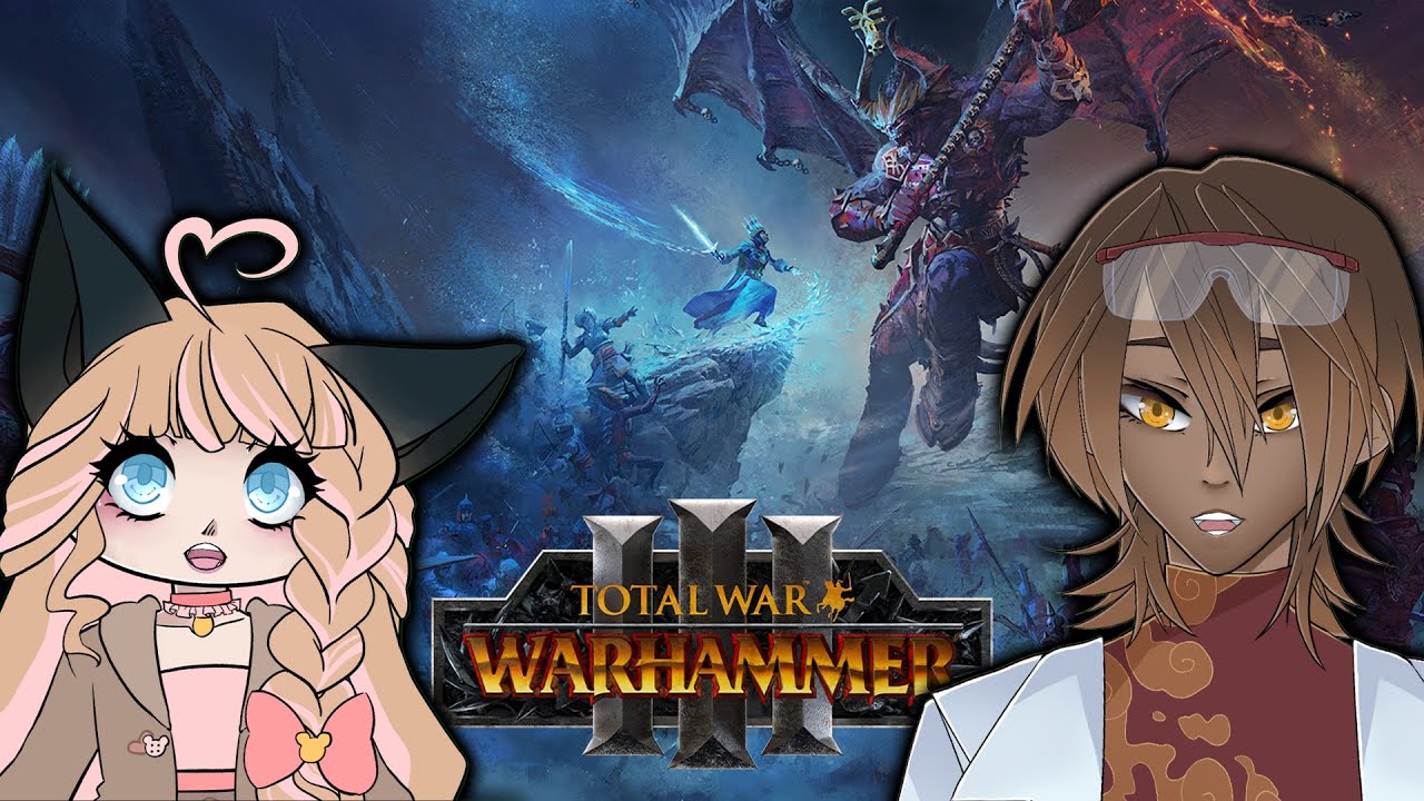 Reacting to Total War Warhammer 3 Cinematic Trailers w/ Kiwi