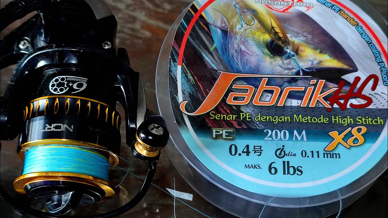 Spooling Relix Nusantara Jabrik HS PE 0,4 Ke Ryobi Ultra Power 1000