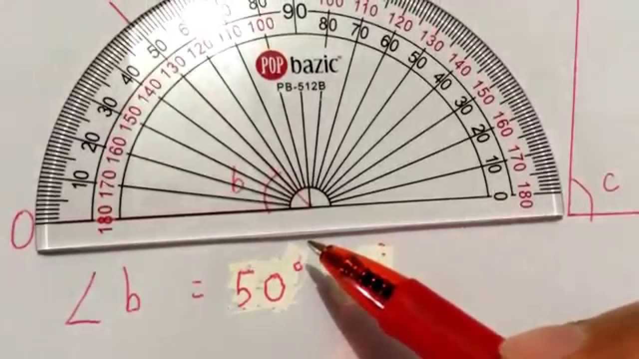 How to measure angles using a protractor (with super helpful tip!)