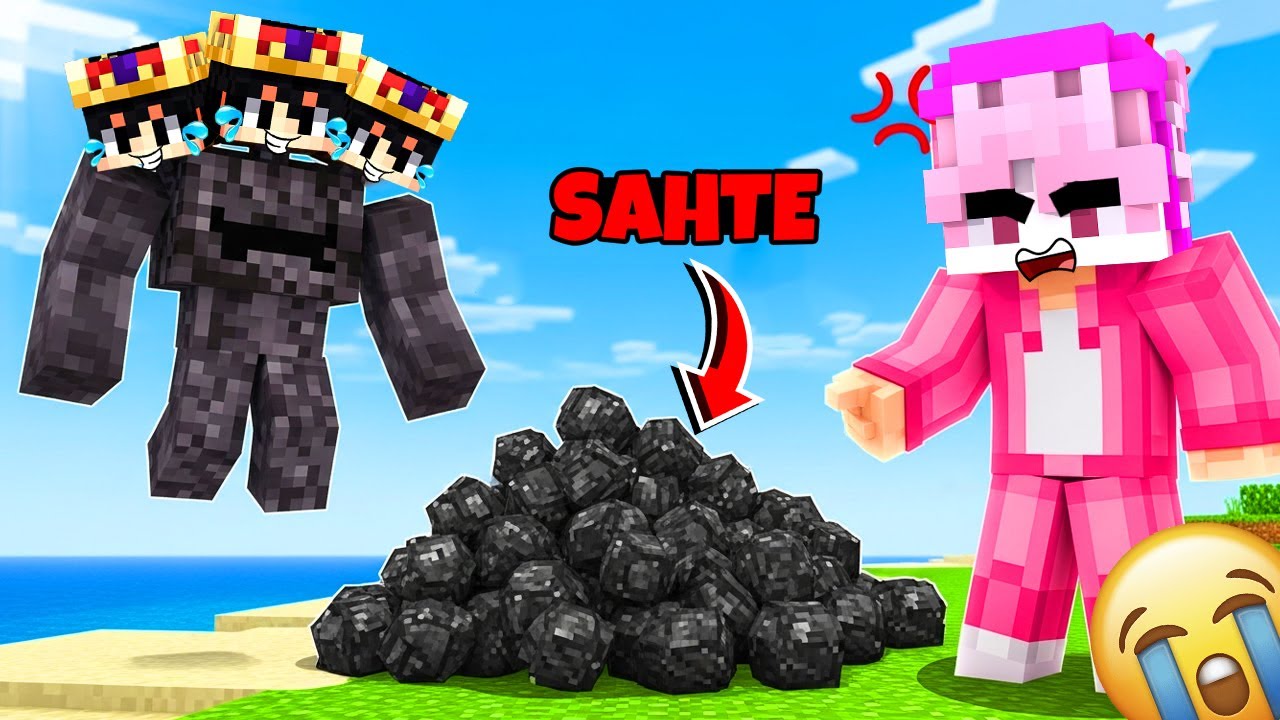 Minecraft'ta SALAK KARDEŞİMİ SAHTE BOSSLAR İLE TROLLEDİM!