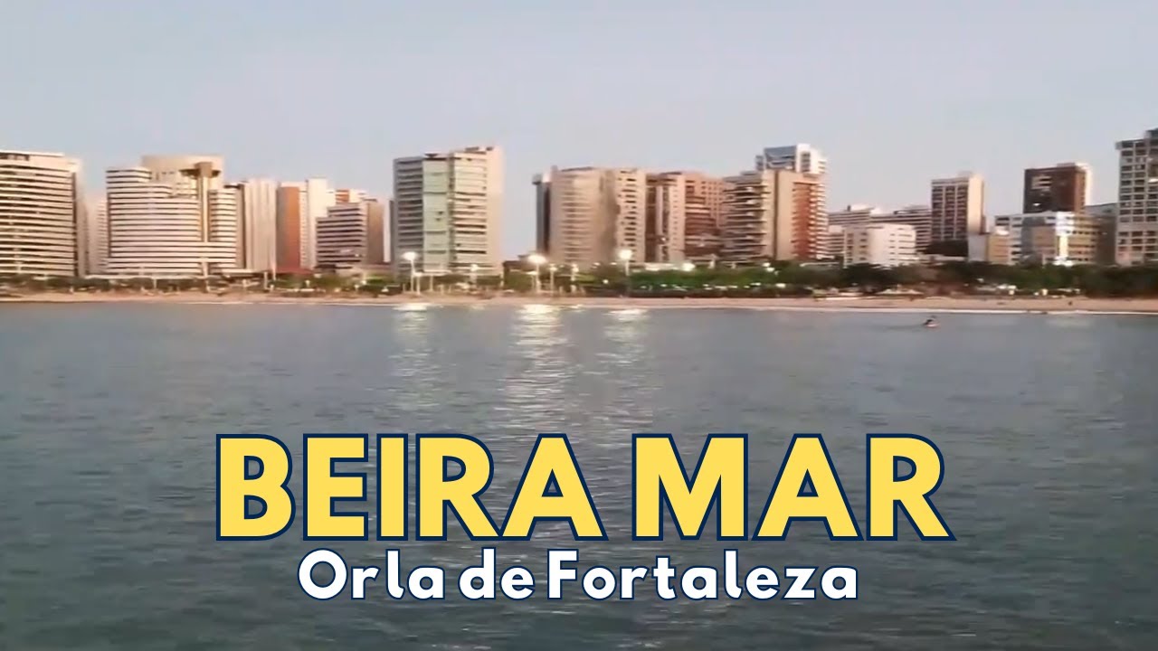 Beira Mar. Tour pela Orla de Fortaleza.