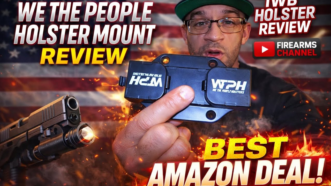 We The People Holster mount and IWB holster review!!! #amazonproduct #amazon #amazonreview
