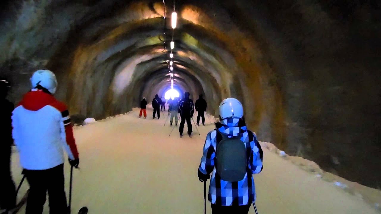 Solden 2014  in tunel