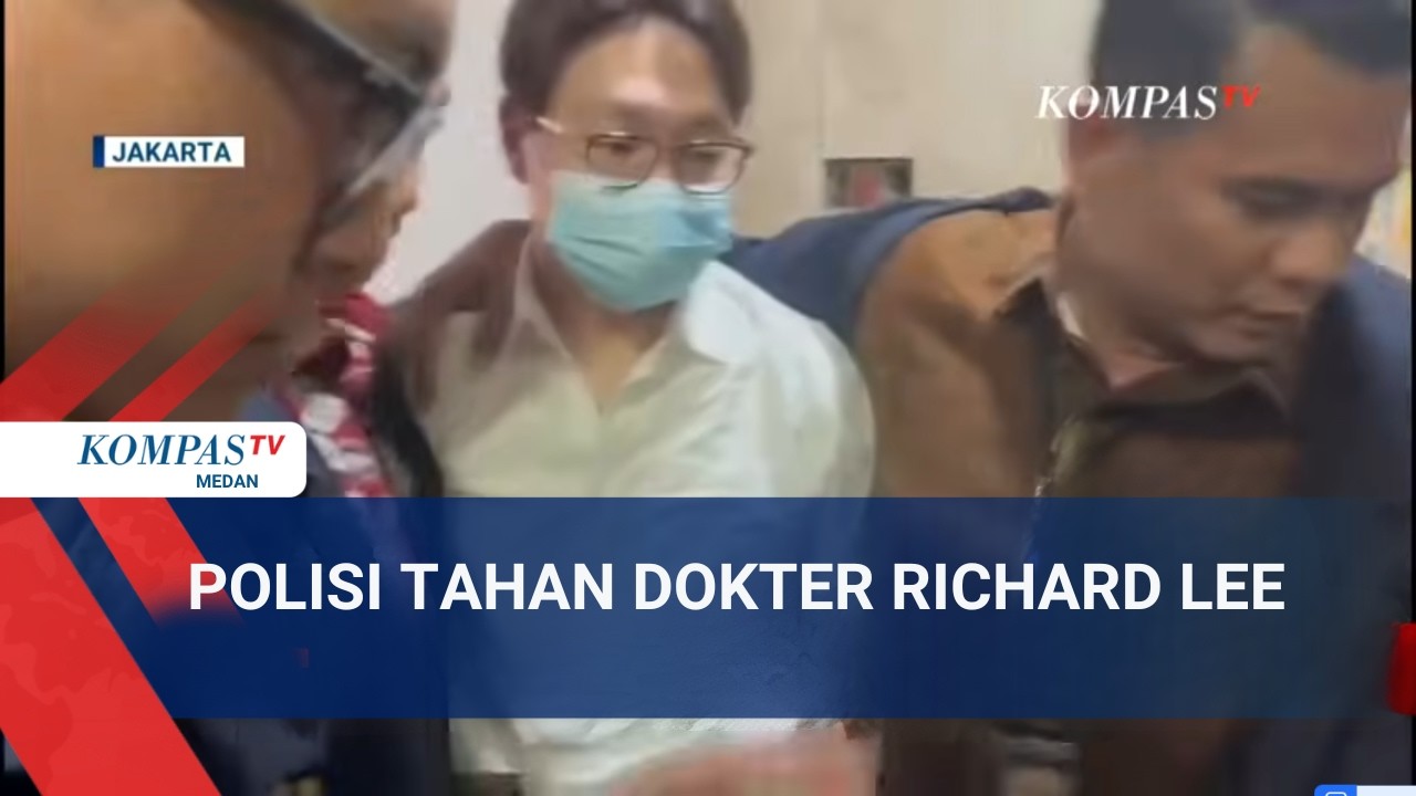 Momen Dokter Richard Lee Dibawa ke Ruang Tahanan Polda Metro Jaya