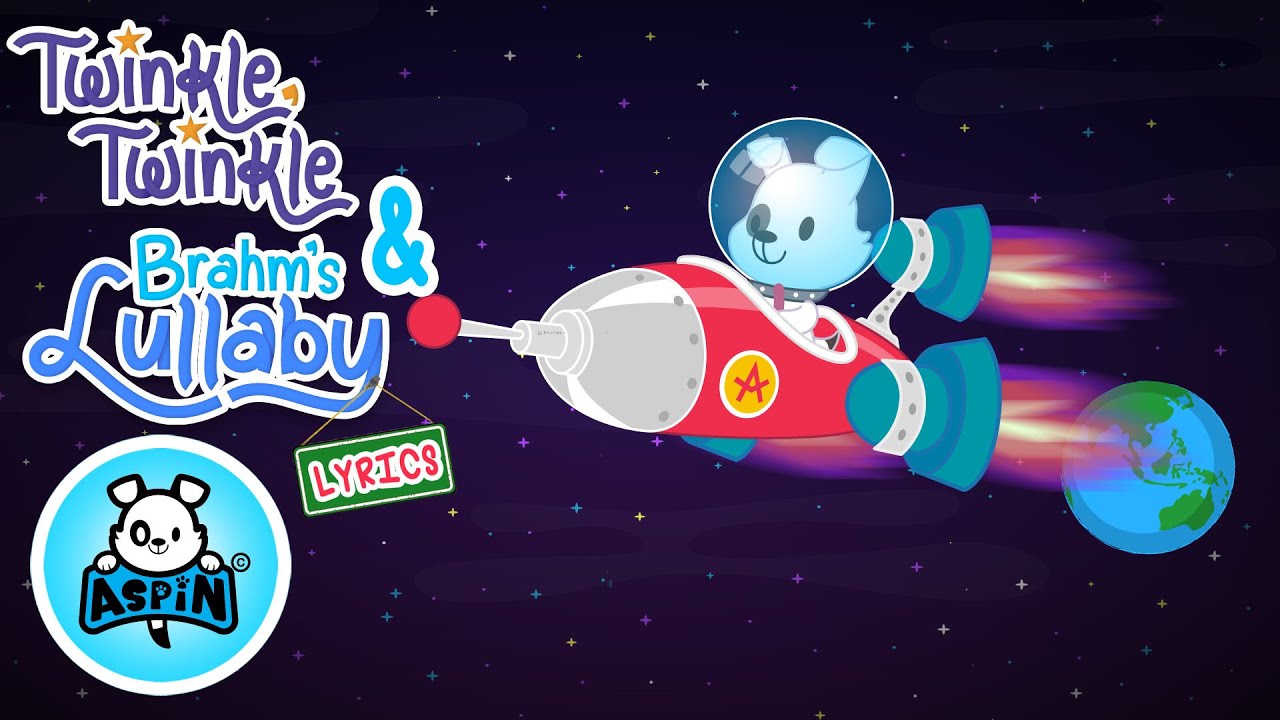 Twinkle Twinkle Little Star & Brahms Lullaby | Aspin And Friends Nursery Rhymes & Kids Songs
