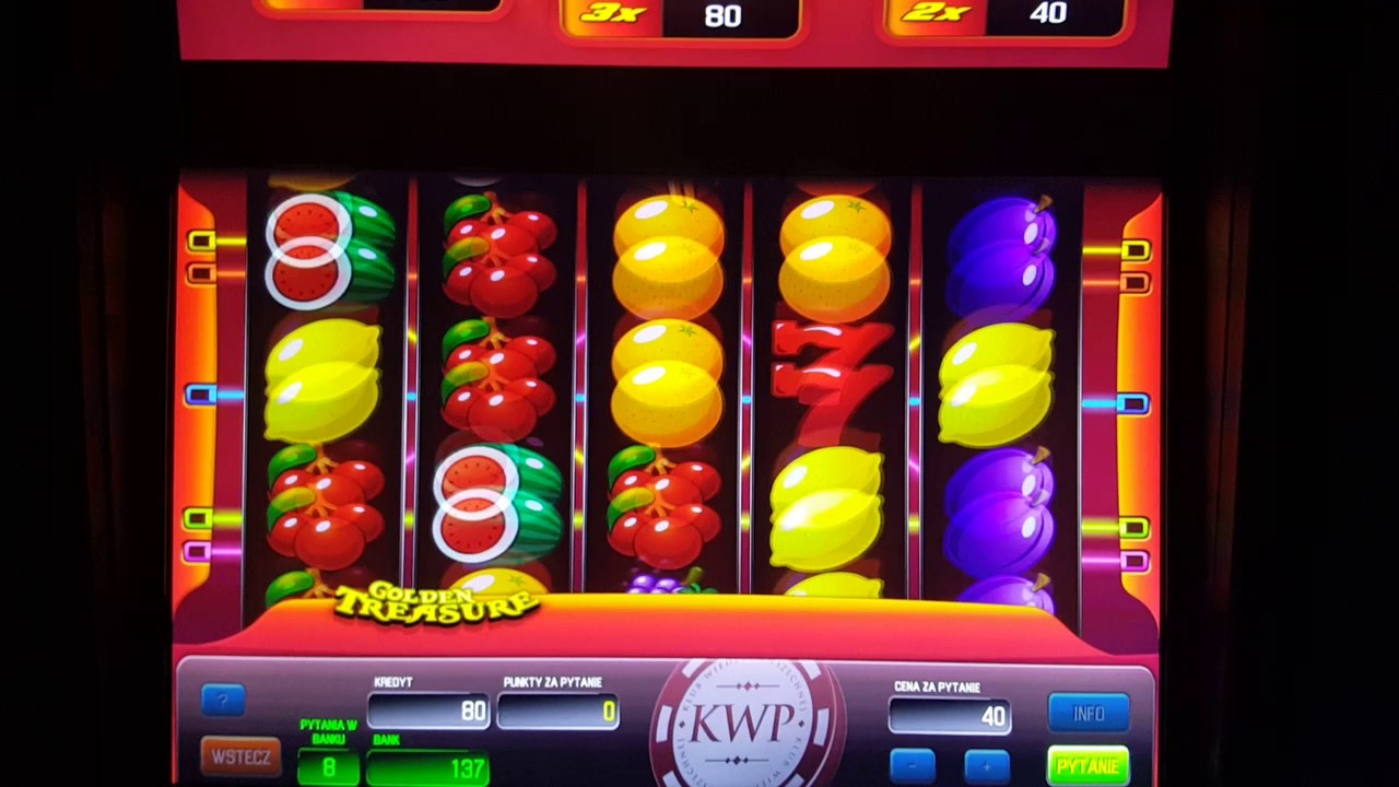 Apollo Games QUIZOMAT czerwony red golden treasure hot spot Stawka 3, 4, 5 zł
