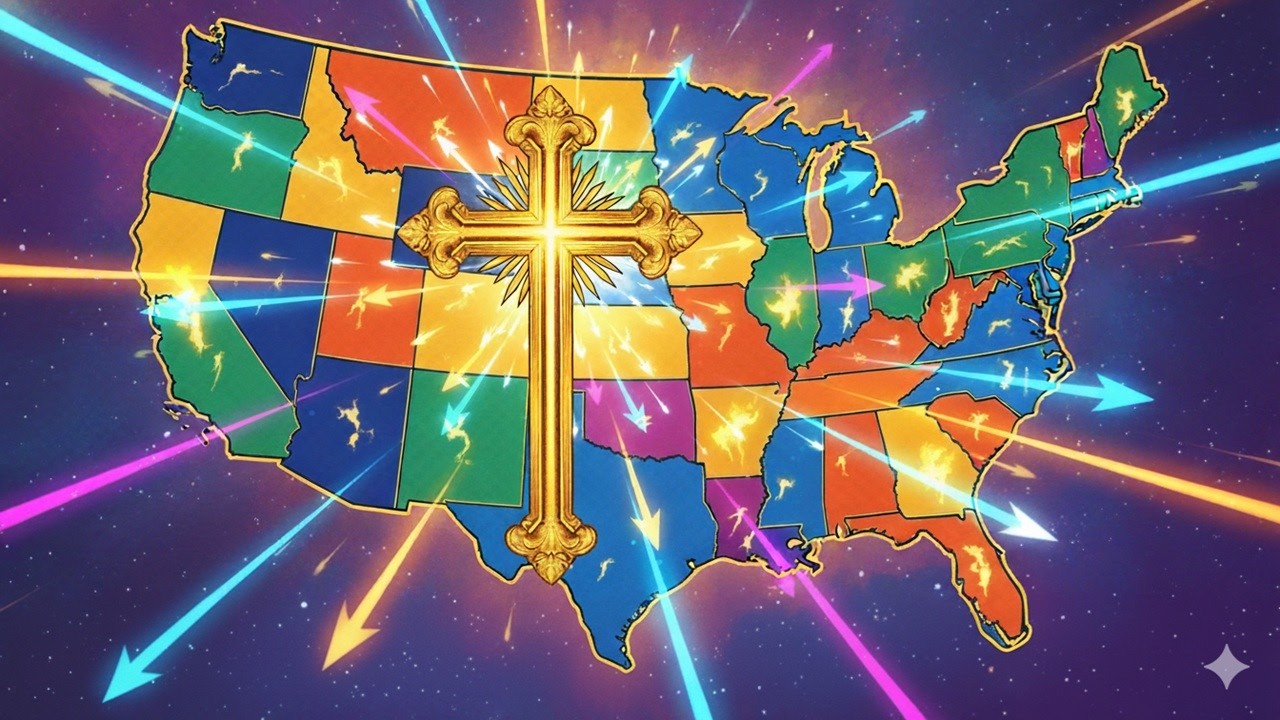 Top 10 States Where US Christians Are Moving To