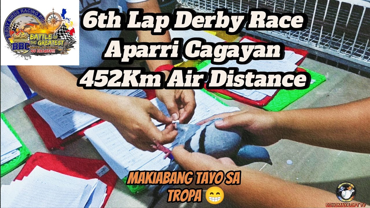 6th Lap Summer Derby Race sa Aparri Cagayan 452Km Air Distance.