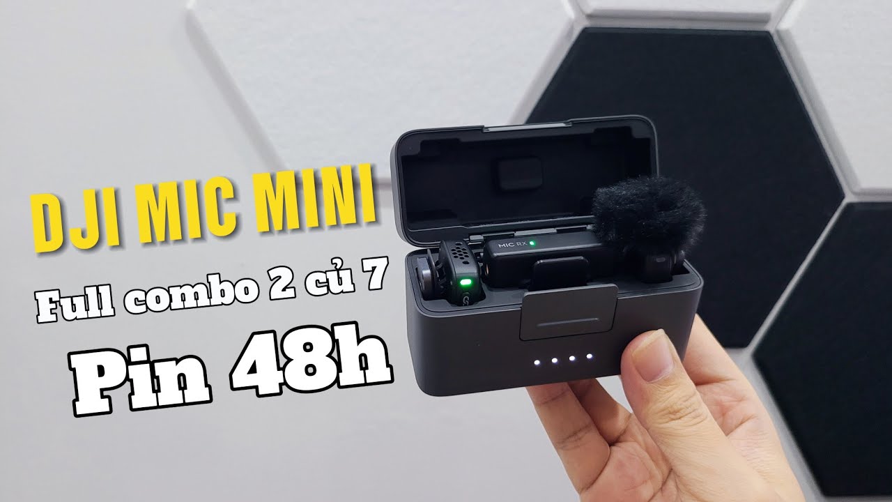 Mở Hộp & Trải Nghiệm Nhanh DJI Mic Mini