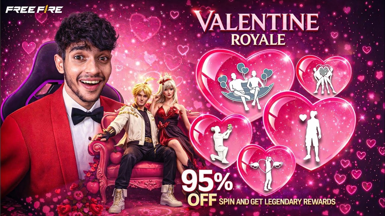 VALENTINE ROYALE 💝 Free Fire Max