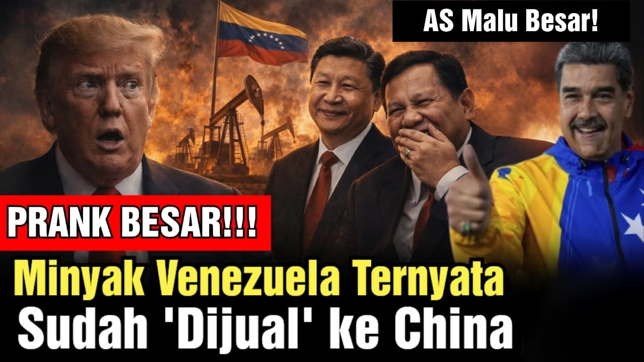 Sejarah Memalukan! Trump Apes, Ladang Minyak Venezuela Sudah 