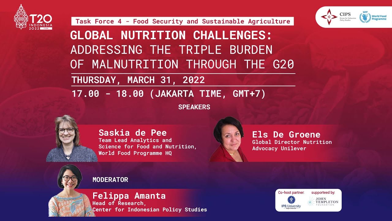 Global Nutrition Challenges: Addressing the Triple Burden of Malnutrition Through the G20