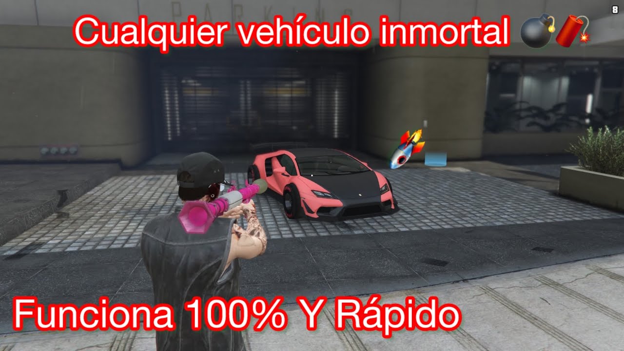 Como hacer inmortal cualquier vehiculo en Gta Online 💣🔥💯