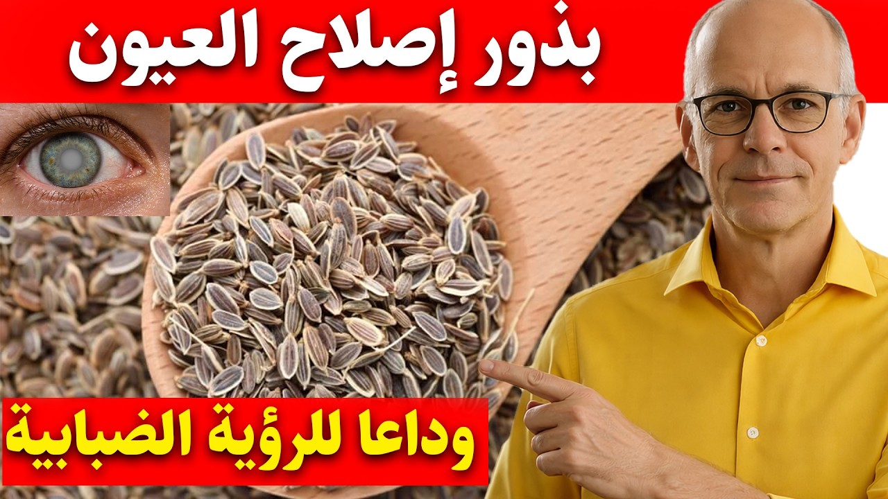 لا يخبرك أي طبيب: هذه البذور تعزز شبكية العين وتخفف ضبابية البصر بعد الستين