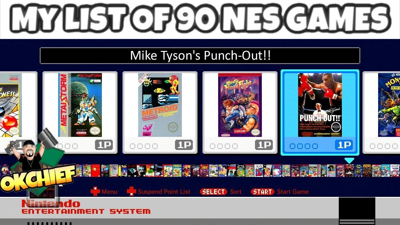 I Hacked My NES Mini And Here's My List Of 90 NES Games - Okchief