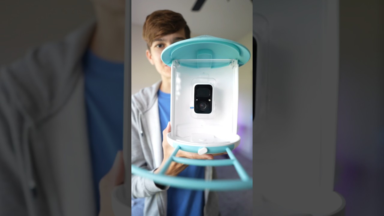 Самая умная кормушка для птиц на свете🤯