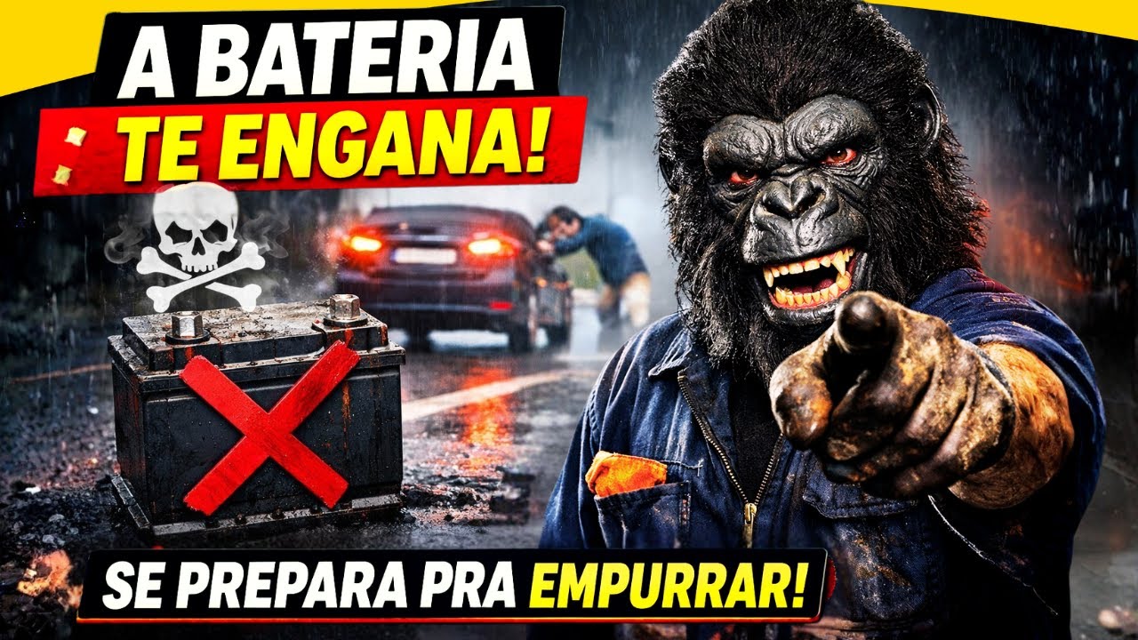 A Bateria Não Morre… Ela TE ENGANA Antes de Te Deixar na Rua | Mecânica para Leigos