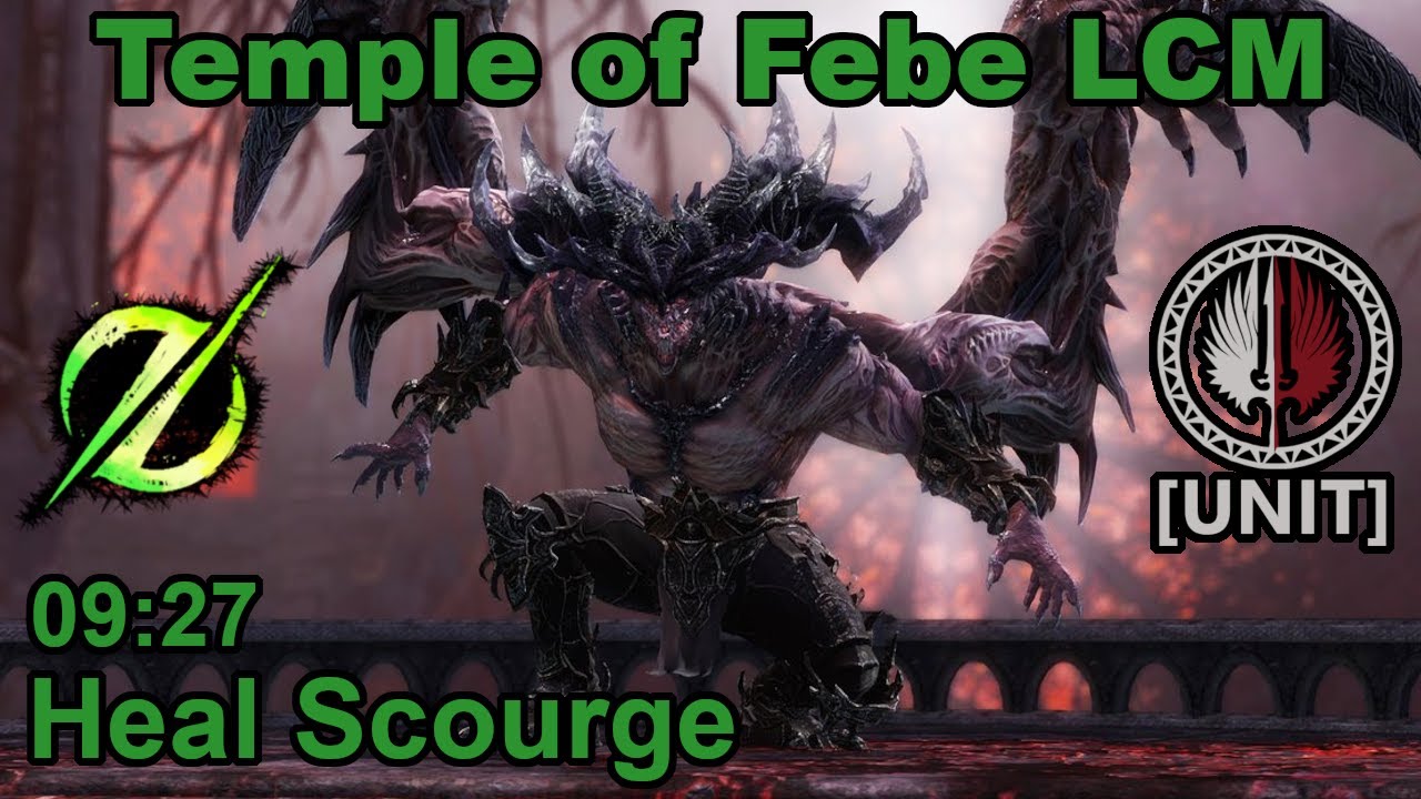 Temple of Febe Legendary Challenge Mode | Heal Scourge PoV