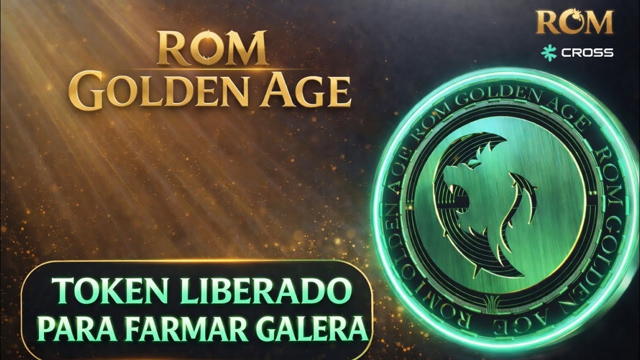 ROM GOLDEN AGE – FARM DE TOKEN LIBERADO! JÁ COMEÇOU A JUNTAR O SEU?