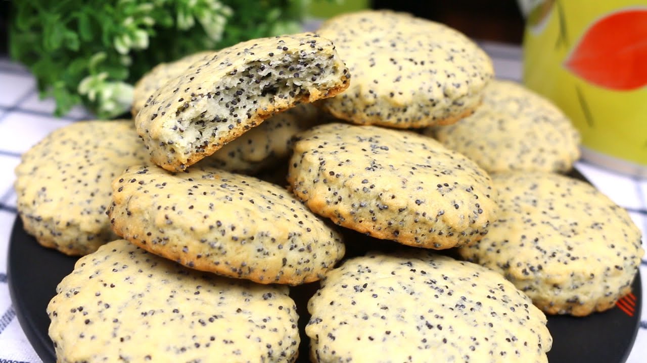 Быстрое и вкусное печенье с маком /EvaKitBacken