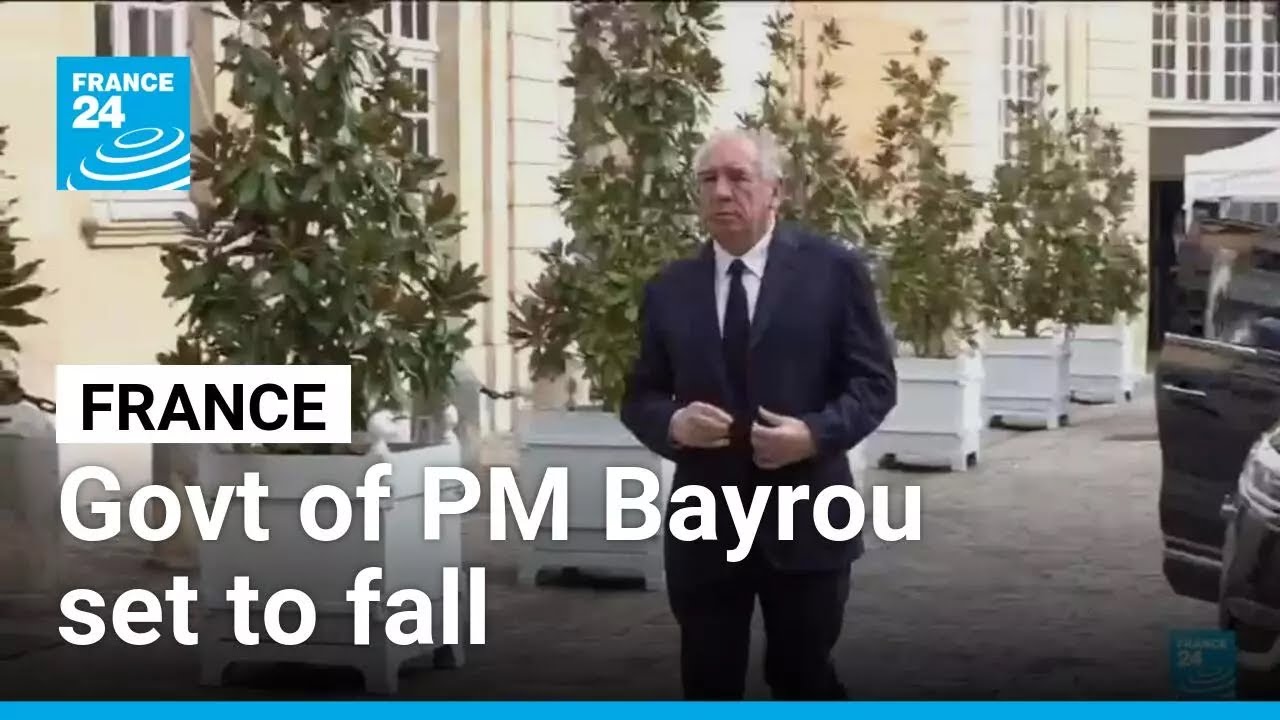French PM Bayrou set to lose no-confidence vote as talks end without breakthrough &bull; FRANCE 24