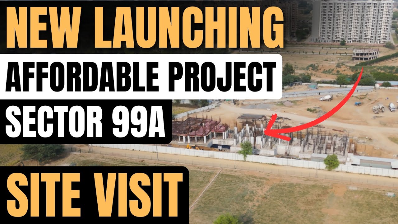 Upcoming Affordable Project in Gurgaon || Yashika Sector 99a Site Visit from Dwarka Expressway