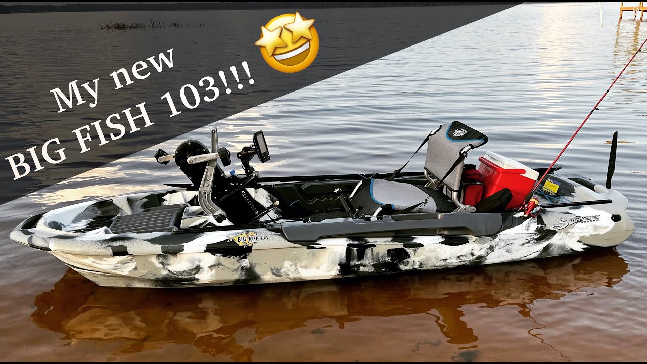 I got a new kayak!!! (BIG FISH 103)