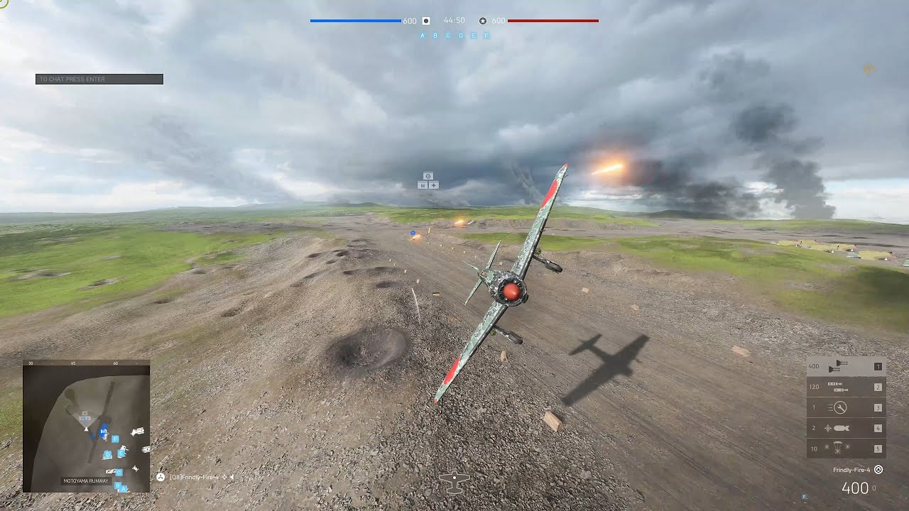 Zero A6M2 Plane | Iwo Jima Map | 48-0 | Battlefield V Full Game Play