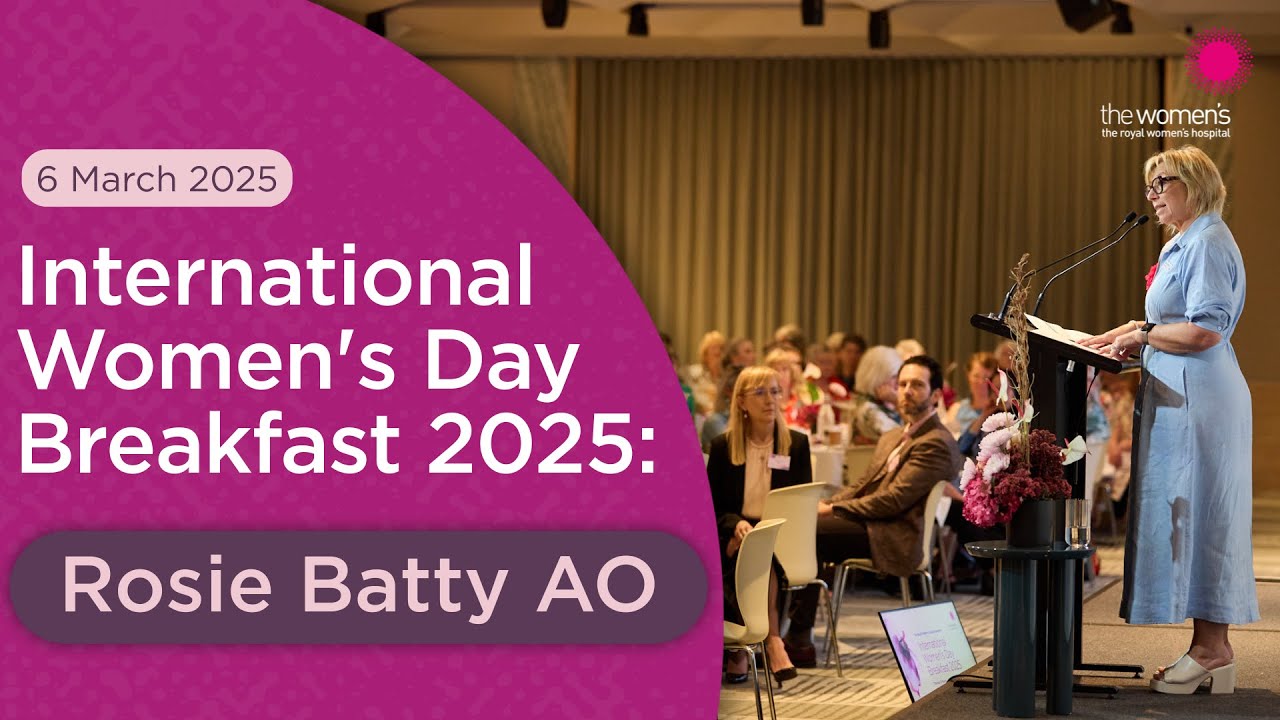 International Women's Day 2025 - Rosie Batty AO