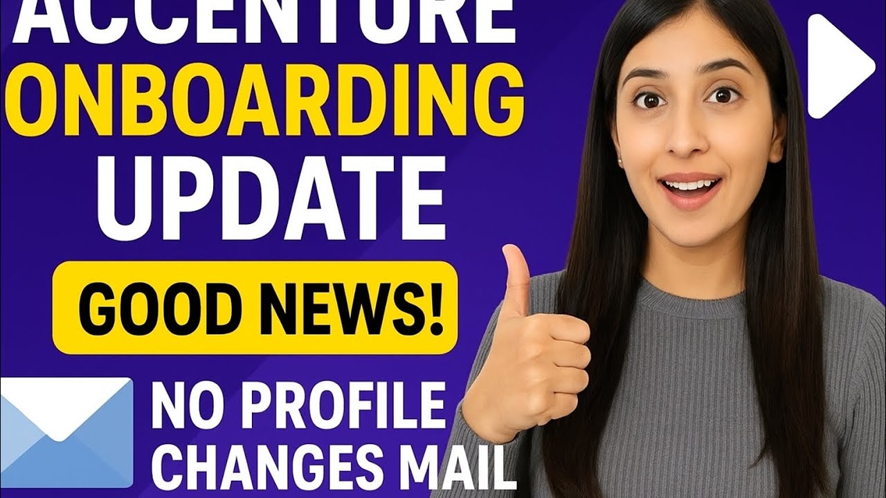 Accenture Onboarding Update 2025 | No Details Change Mail Candidates Getting Joining!