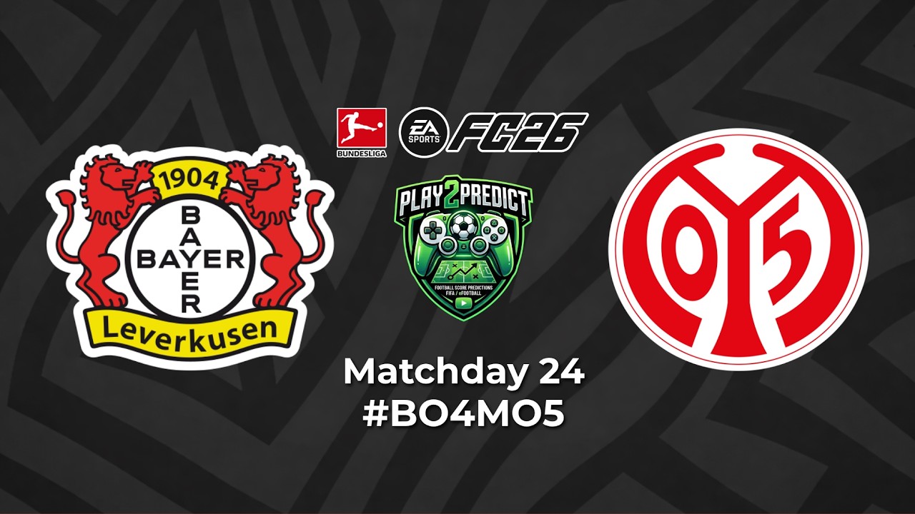 [BUNDESLIGA] BAYER 04 LEVERKUSEN vs MAINZ 05 &ndash; ROUND 24