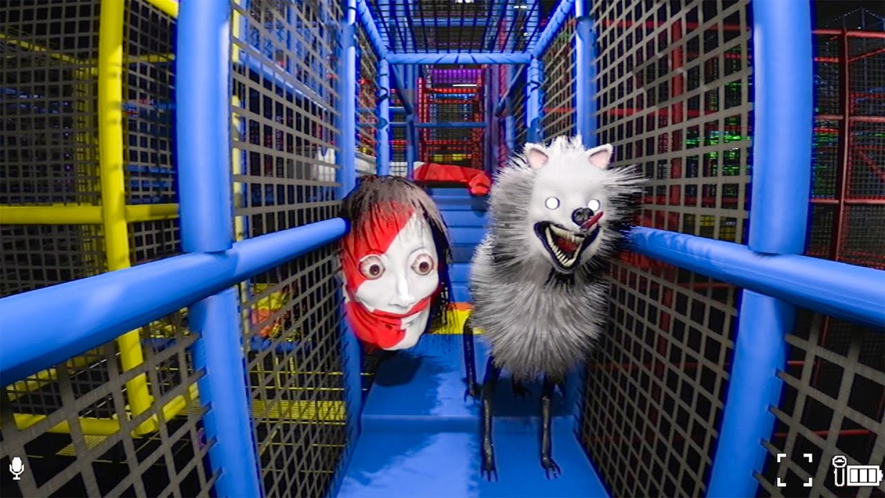 Escaping from McDonald's PLAYROOM WITH WHISPERING WYRM and JOEY WAS SCARY (The Classrooms)