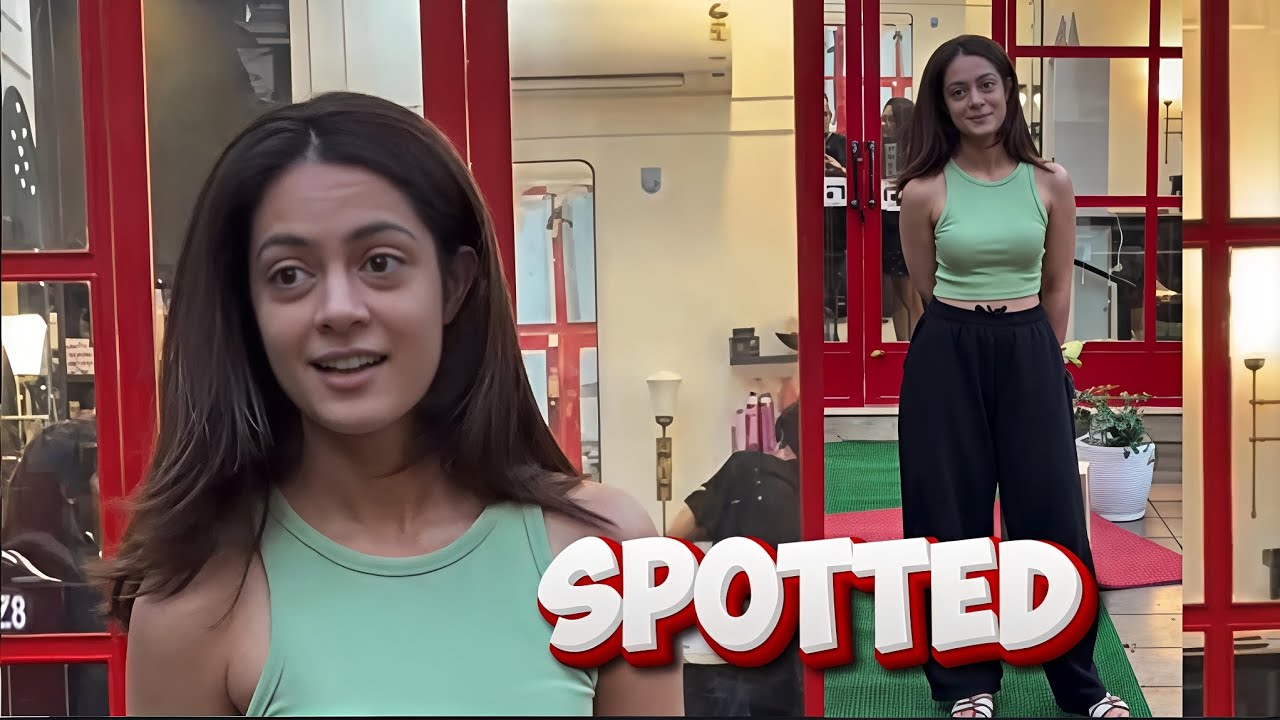Anya Singh Spotted In Mumbai Today 😍✨ | Casual Yet Stunning Look