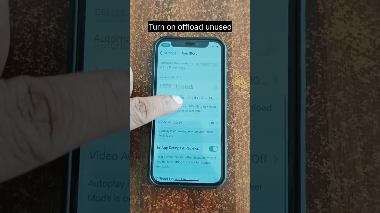How increase storage space in iPhone #apple #iphone #ios #youtubeshorts
