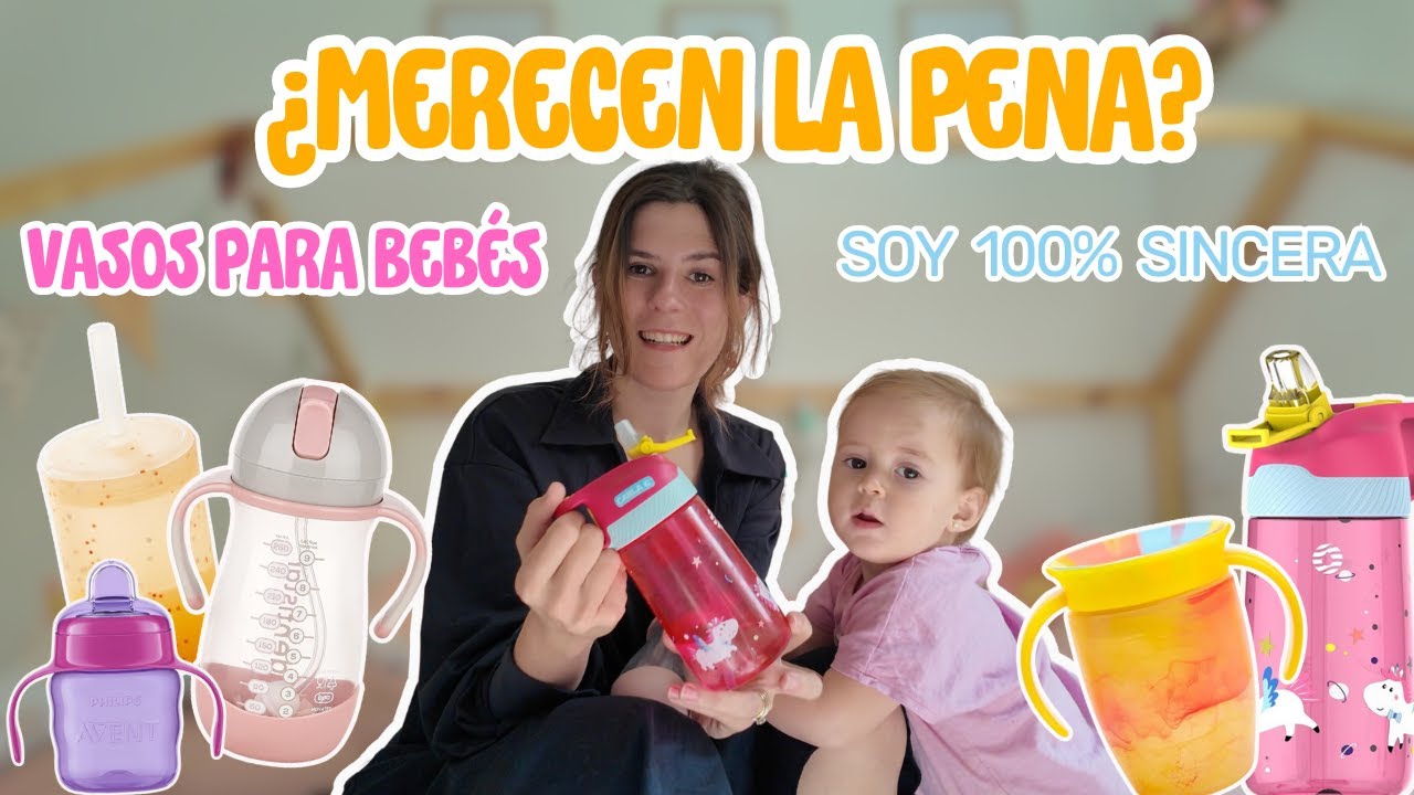 VASOS PARA EMPEZAR A DARLE AGUA A TU BEBÉ | ¿Cuáles son mejores? | Opinión de madre 100% sincera