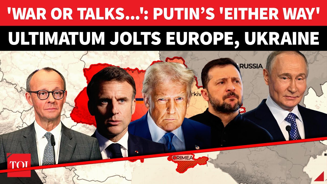 ‘Have Only One Option, Before I Fire…’: Putin's Chilling 'Either Way’ Ultimatum To Europe, Ukraine