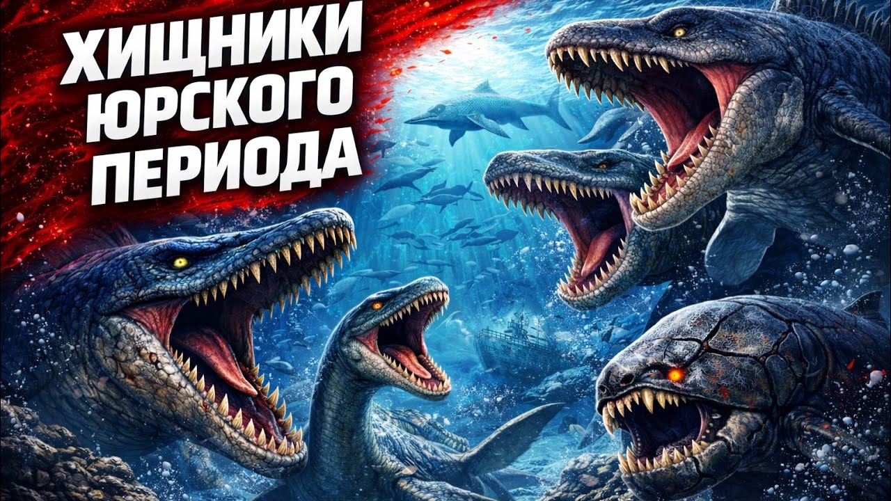 ЮРСКИЙ ПЕРИОД: ОКЕАНСКИЕ ХИЩНИКИ | Документальный фильм для сна |