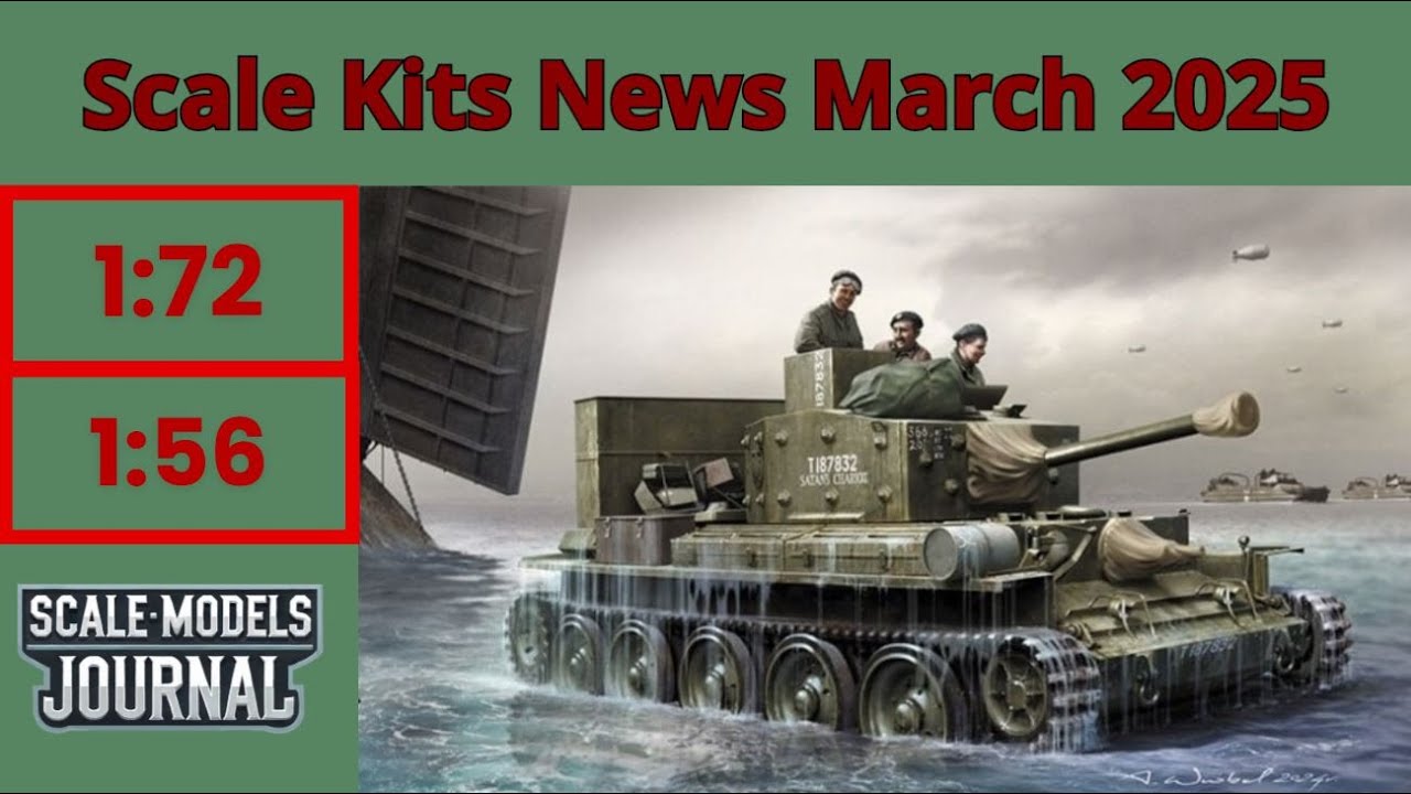 Scale Models News / Armour and Vehicles 1:72, 1:76, 1:56 - February-March 2025