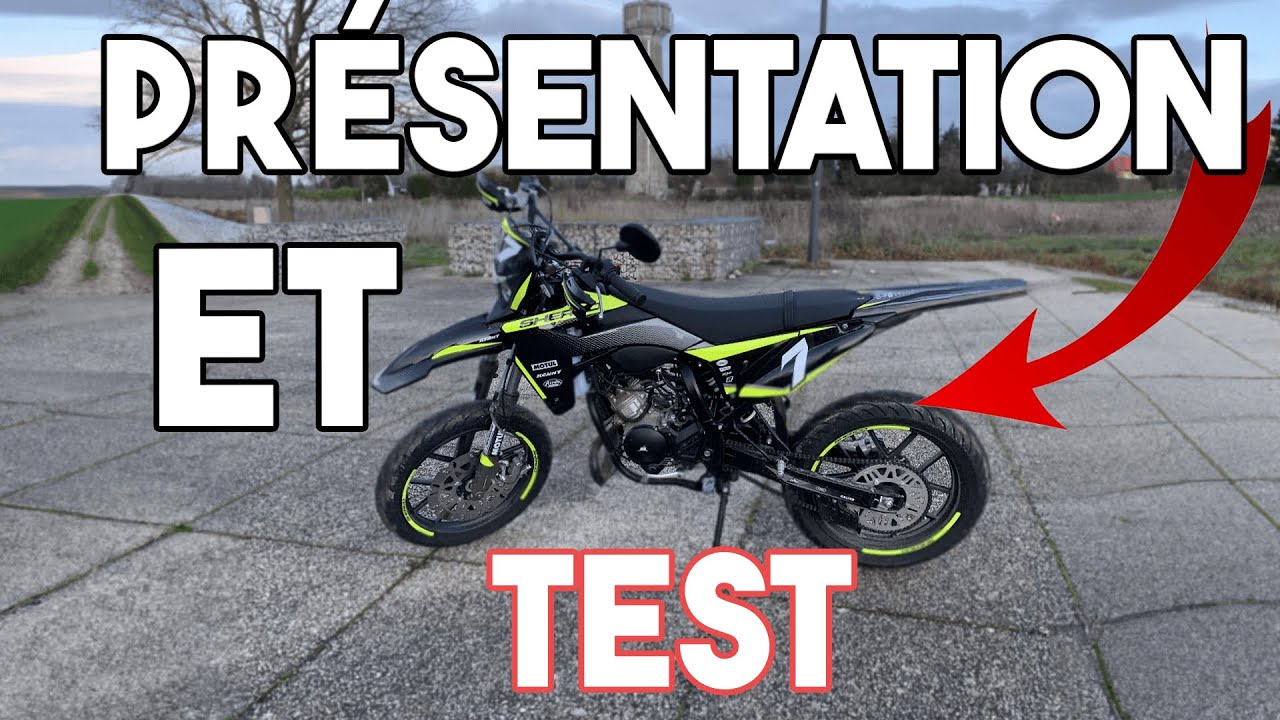 PRESENTATION & TEST SHERCO SM-R 2022 (Bridé)