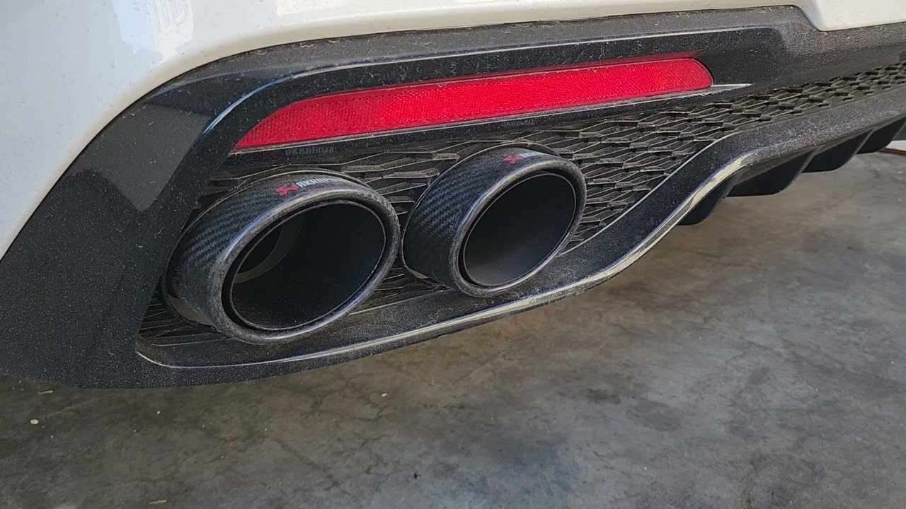 KJT E30 BEF Tuned Kia Stinger Cold Start with revs #exhaust #jb4 #tune #e85 #kiastinger
