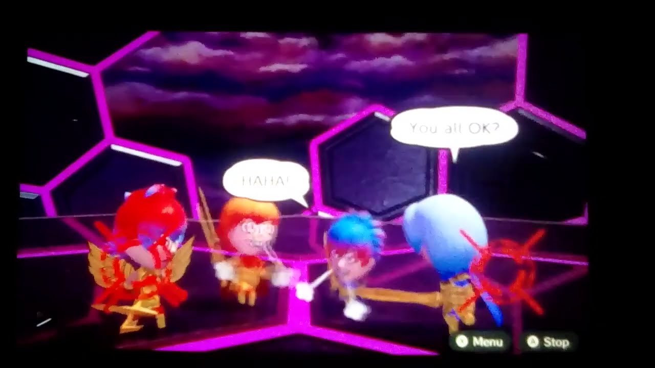 Miitopia Tower of Despair Boss Snurp KO'd in only 5 Turns