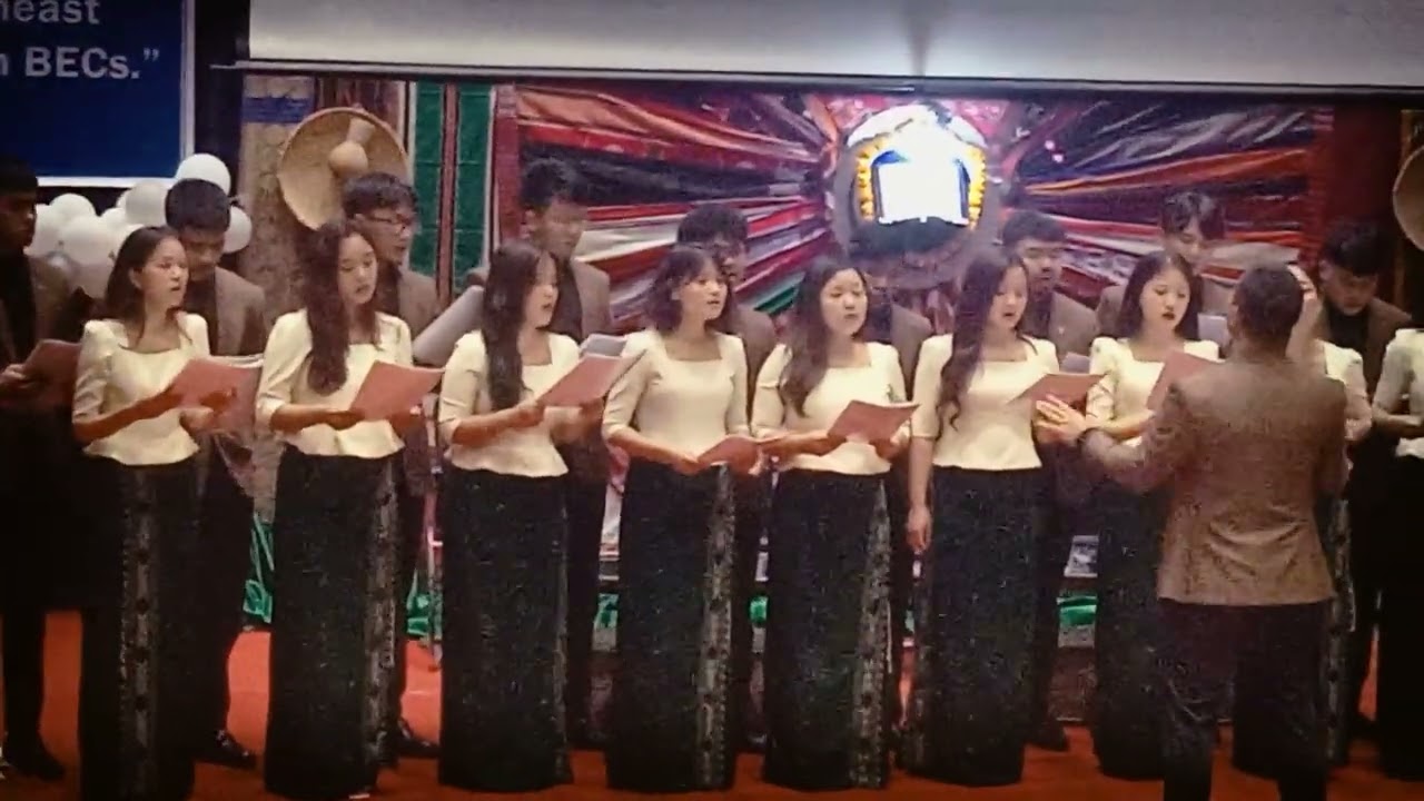 Northeast BEC silver jubilee, choir group from Aizawl Diocese,2026-01-31.