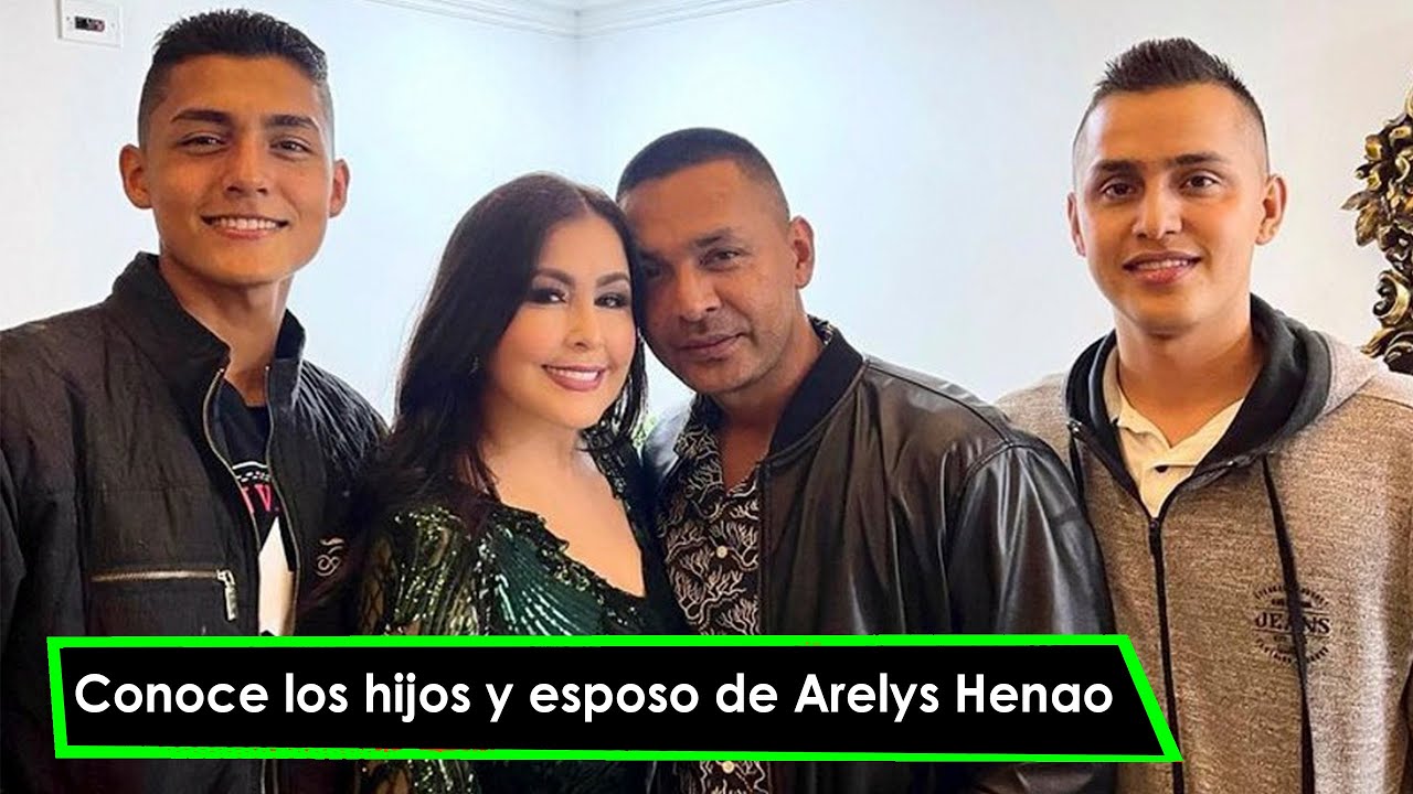 ARELYS HENAO, CONOCE SU FAMILIA, ESPOSO E HIJOS
