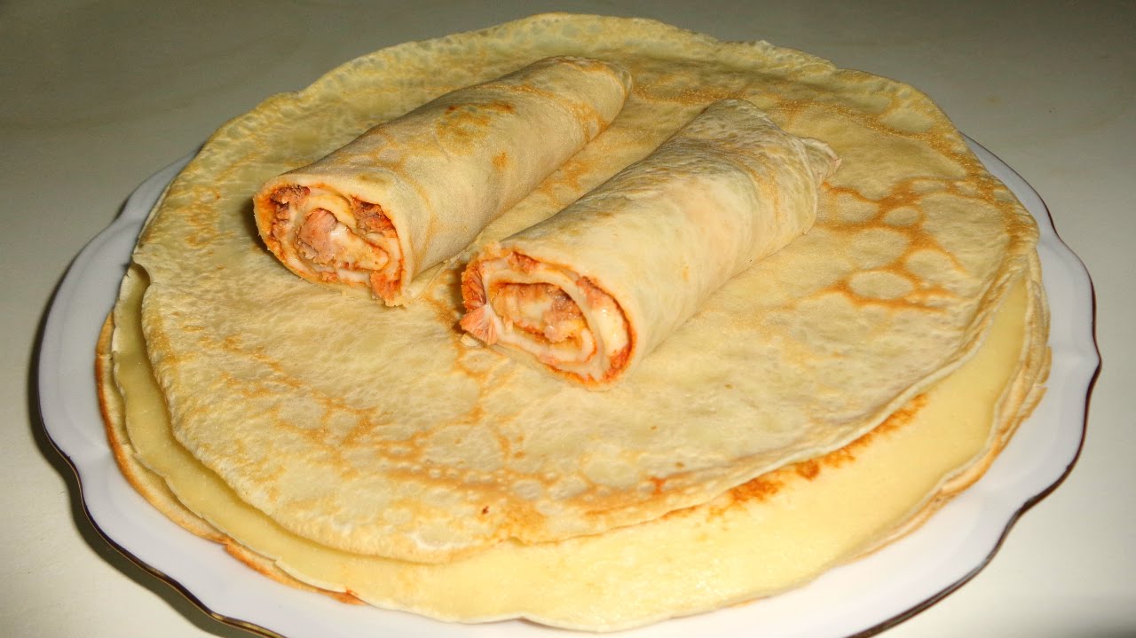 Crêpe salé - كريب مالح سهل و لذيذ جدا