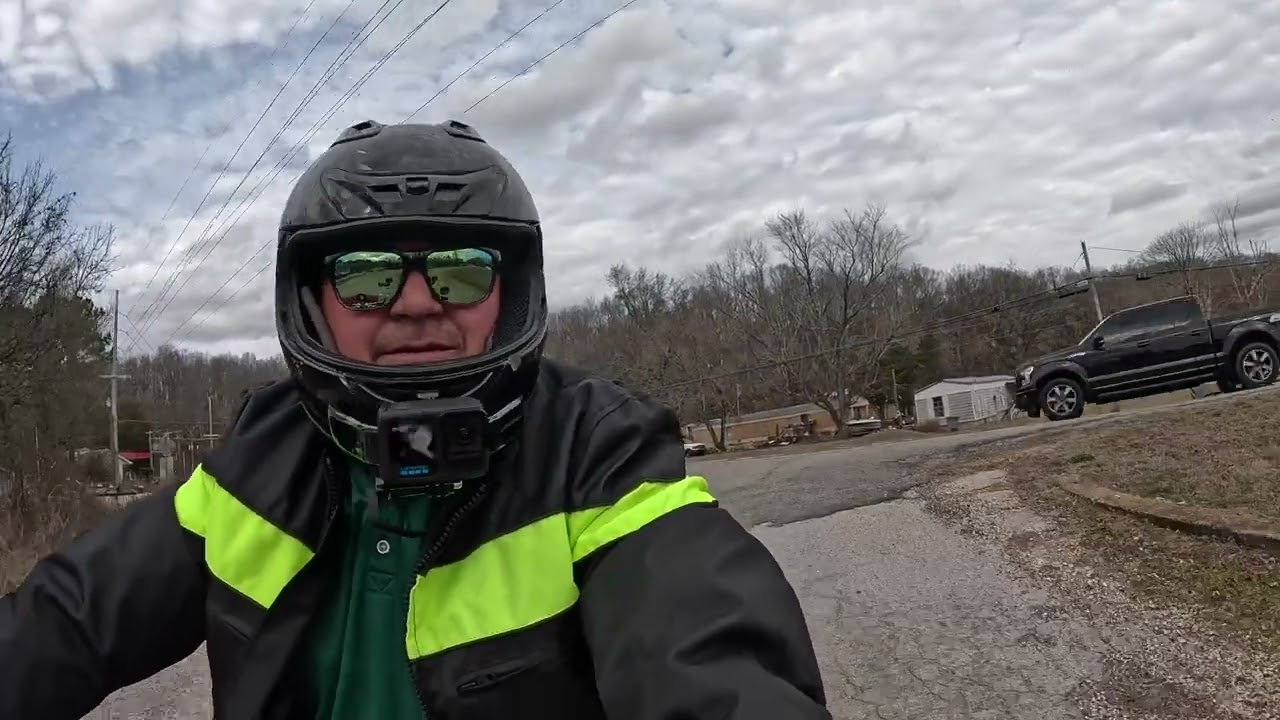 Disfrutamdo el viento en mi Shadow 750 