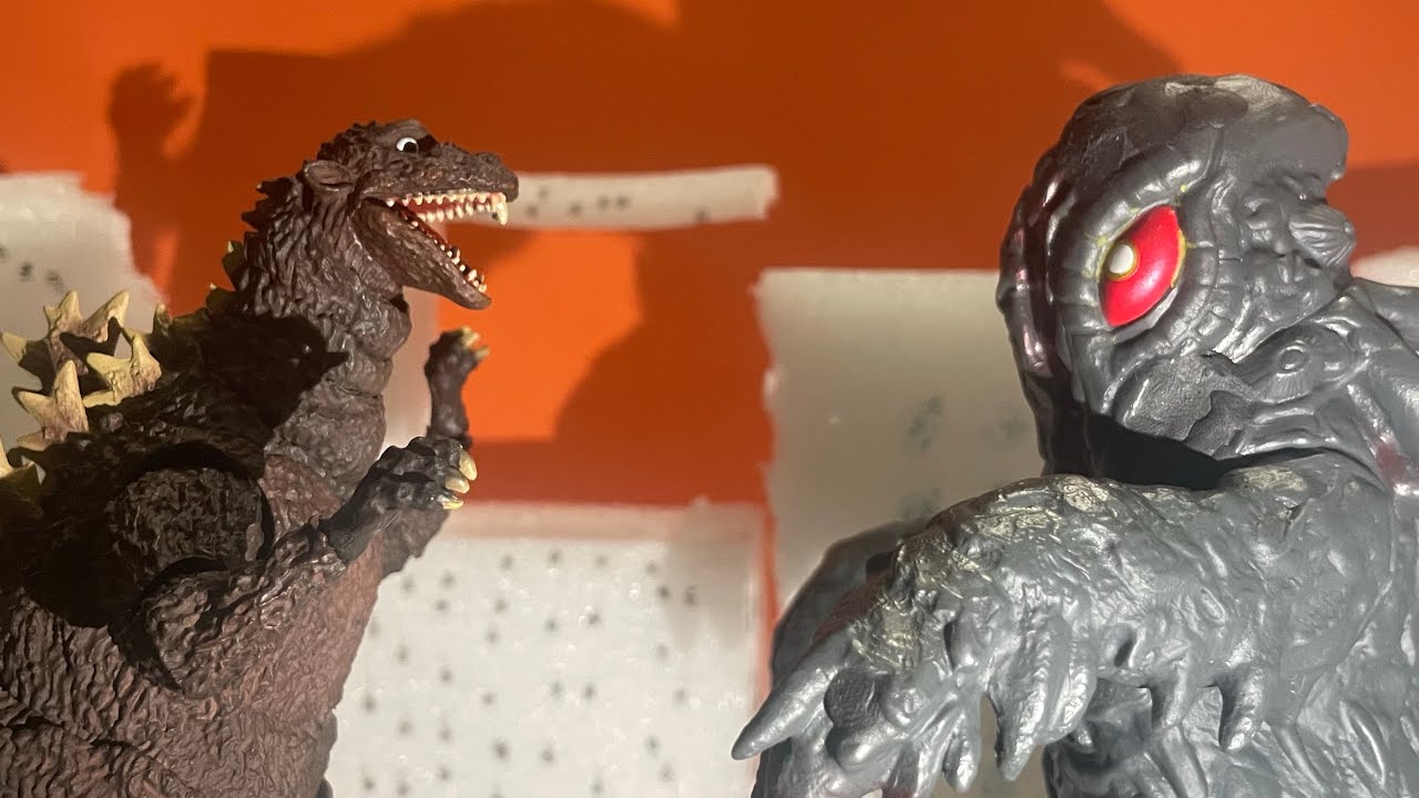 GODZILLA VS HEDORAH STOP MOTION