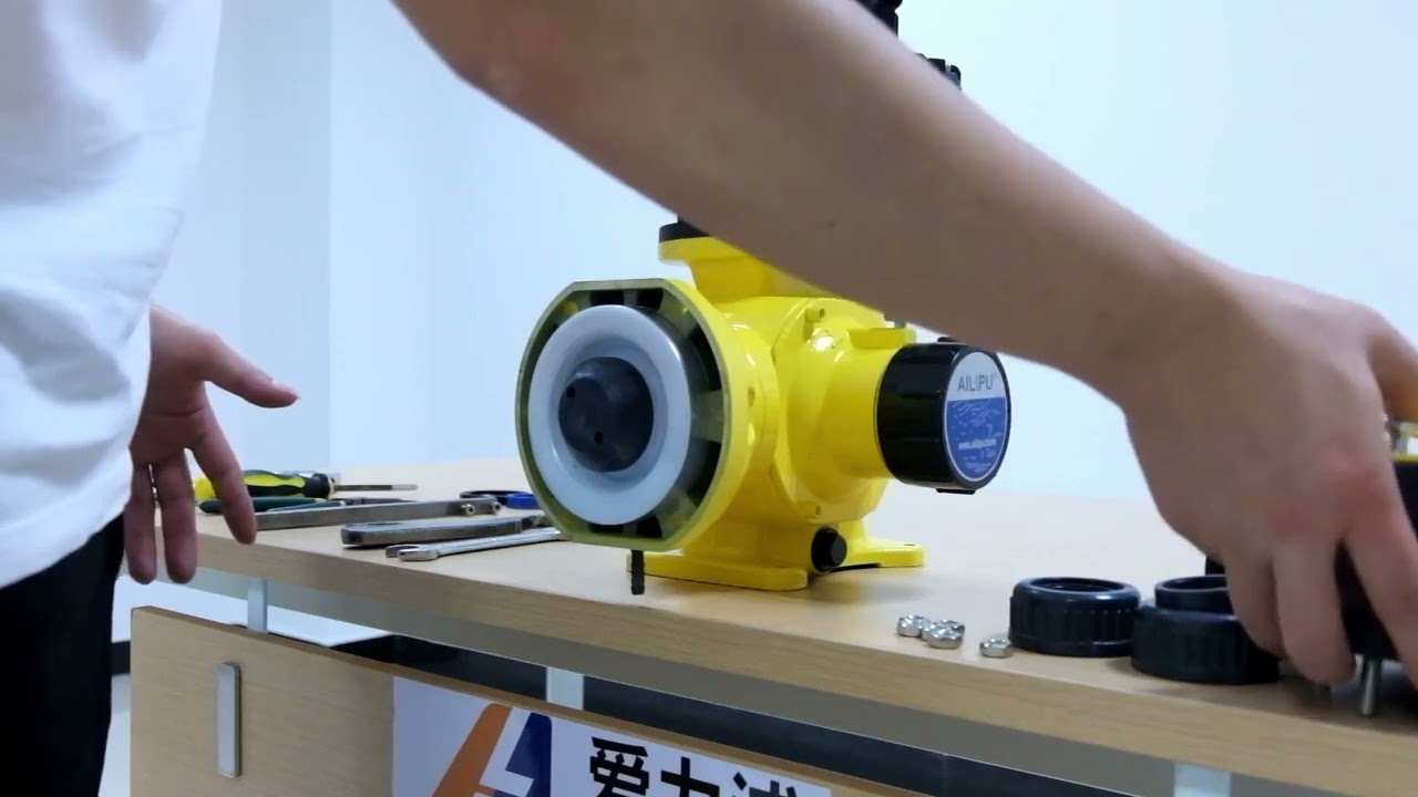 How to replace the diaphragm for Ailipu JXMA（JZMA）metering pump ？#ailipu #pump #replace #diaphragm